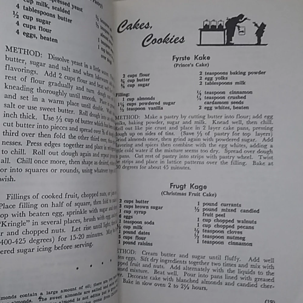 FINAL MARKDOWN Scandinavian Recipes (24th Printing 1970)